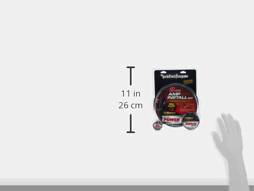 Rockford Fosgate RFK8i 8-gauge amplifier wiring kit Rockford Fosgate RFK8i 8-gauge amplifier wiring kit